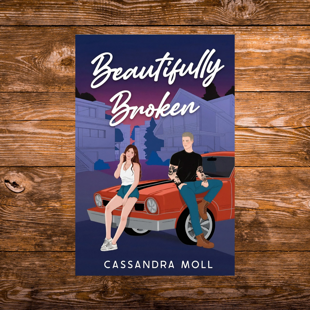 Beautifully Broken by Cassandra Moll (signed copy)
