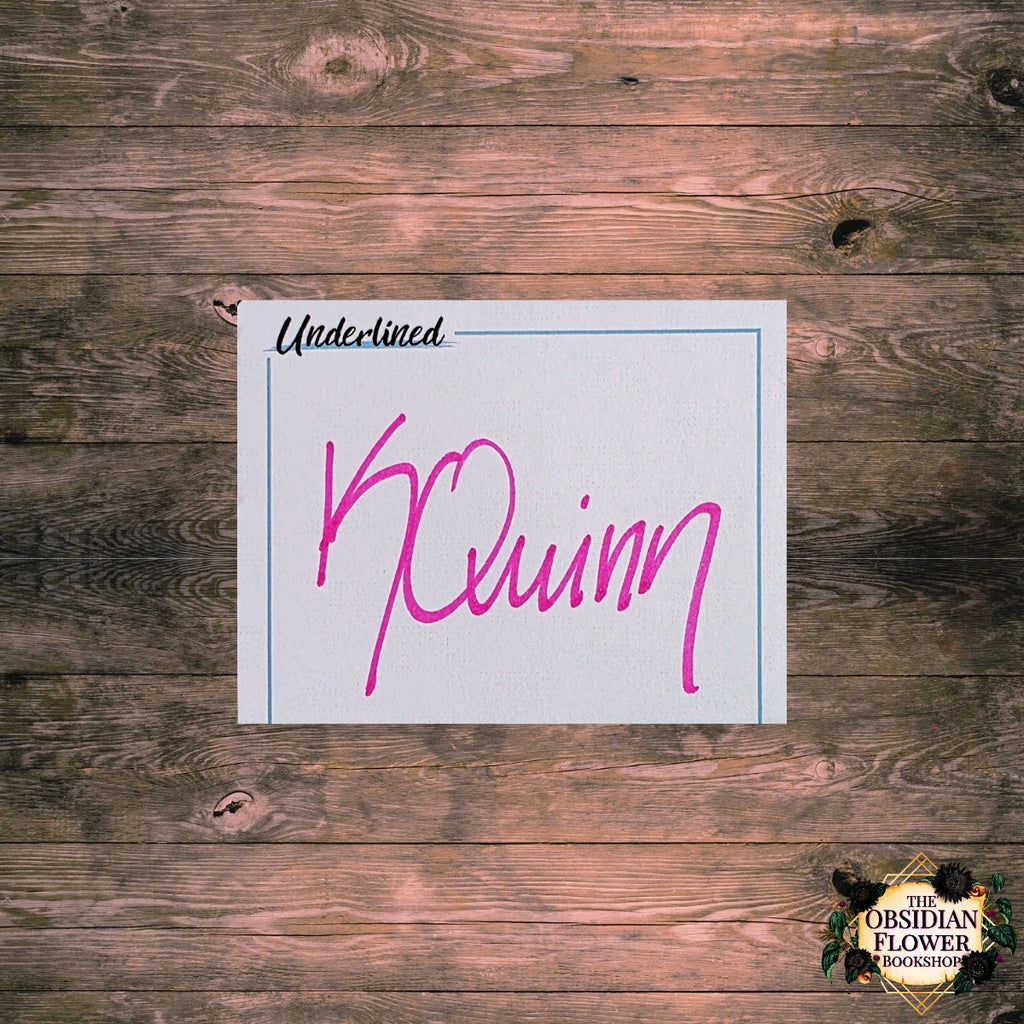 Signed Book Plate: Stolen Midnights by Katherine Quinn