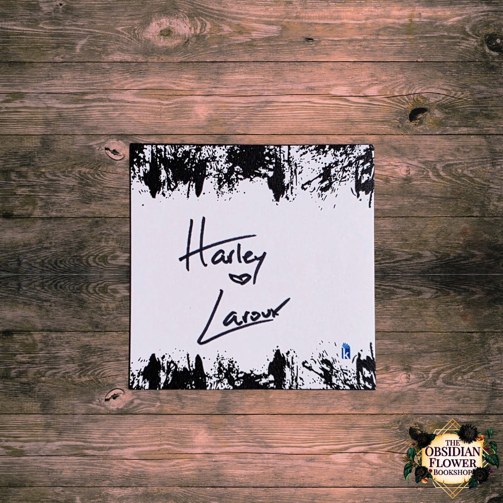 Her Soul for Revenge, Harley Laroux (signed book plate)