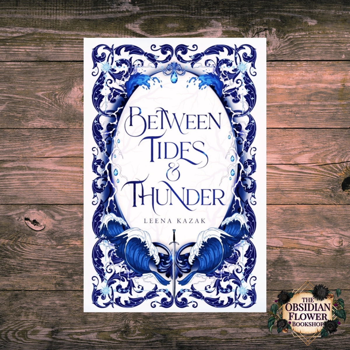 Signed Book Plate: Between Tides and Thunder by Leena Kazak