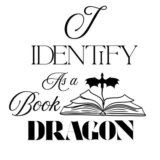 Book Dragon Tote Bag