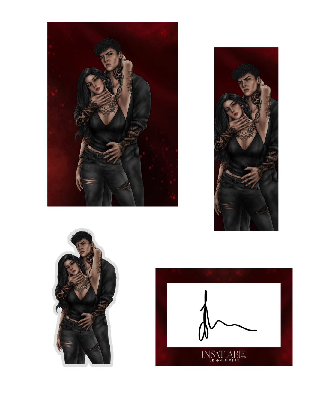 Signed: Insatiable by Leigh Rivers