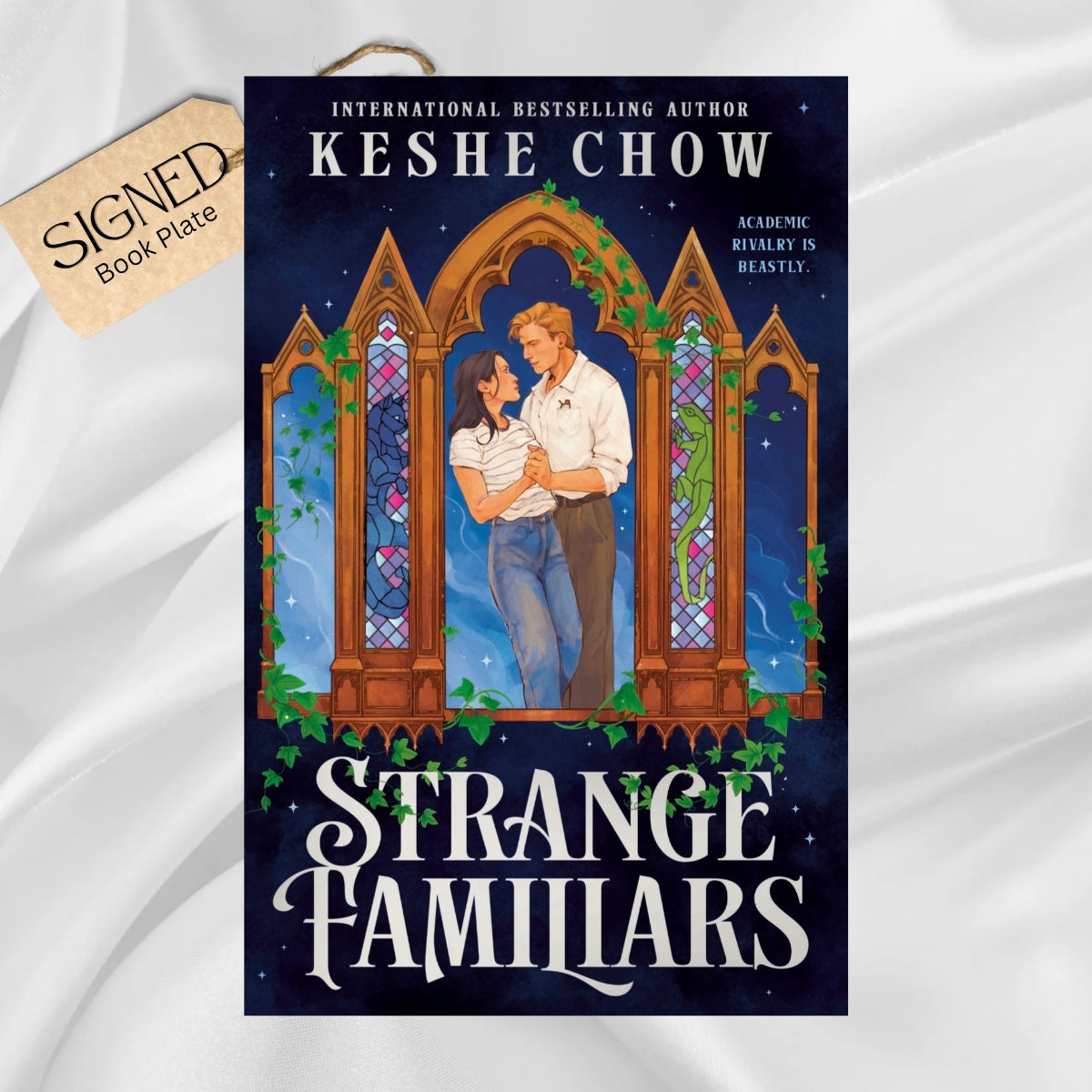 Signed Bookplate: Strange Familiars by Keshe Chow