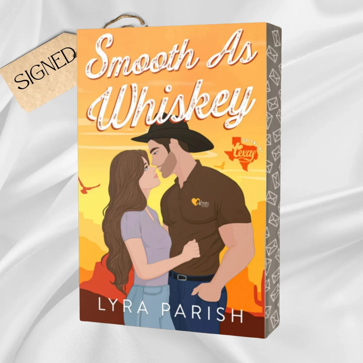 Signed: Smooth as Whiskey by Lyra Parish (Sprayed edges)