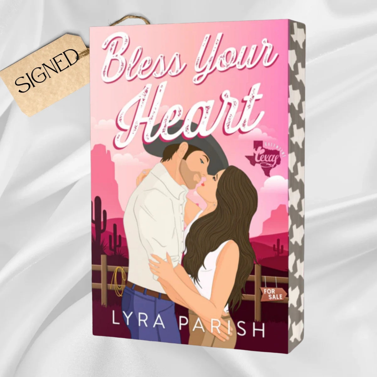Signed: Bless Your Heart by Lyra Parish (Sprayed edges)