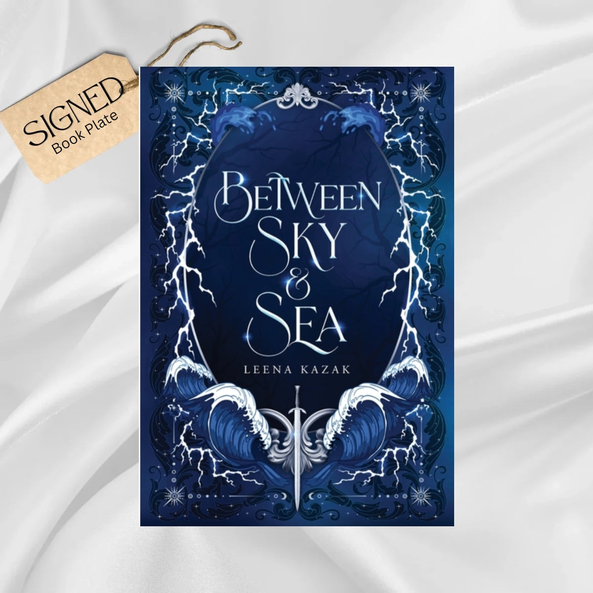Signed Bookplates: Between Sky & Sea by Leena Kazak