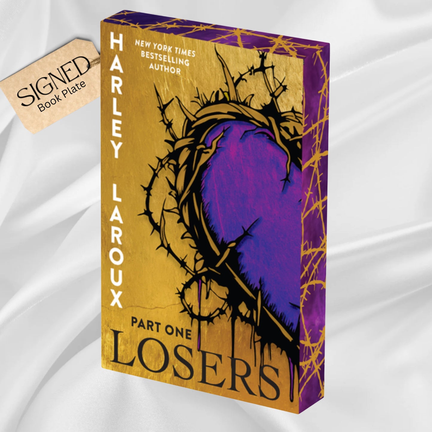 (Signed Bookplate) Losers Part One By Harley Laroux