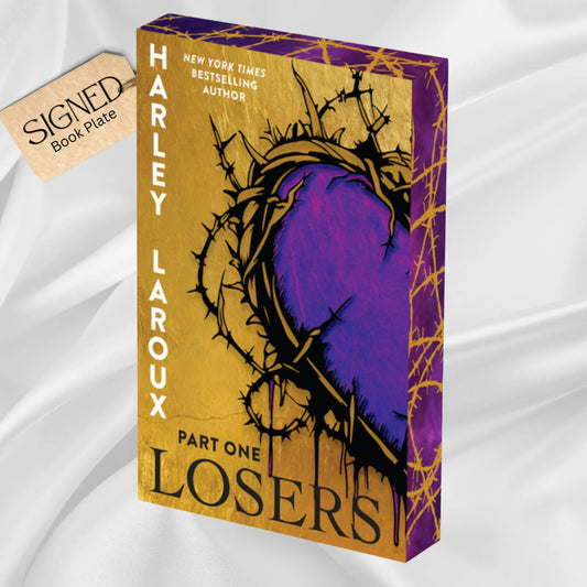 (Signed Bookplate) Losers Part One By Harley Laroux (scratch & dent)