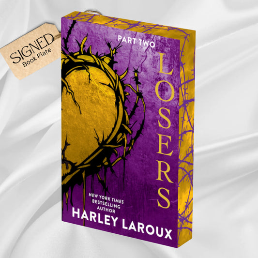 (Signed Bookplate) Losers Part Two By Harley Laroux (scratch & dent)