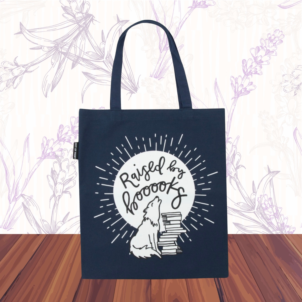 Tote: Raised by Books