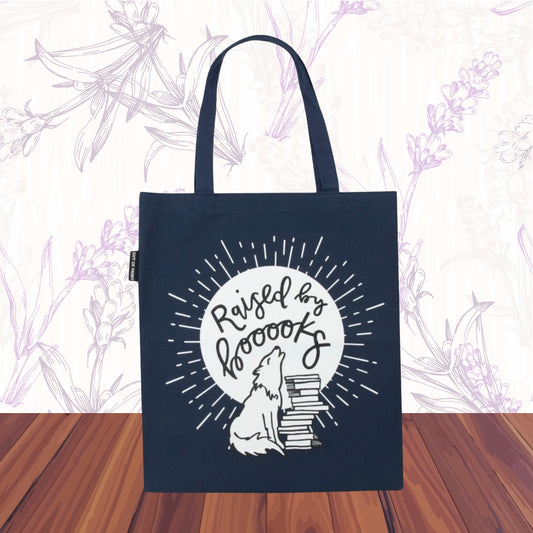 Tote: Raised by Books