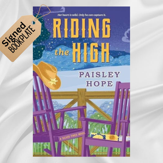Signed Bookplate: Riding the High by Paisley Hope